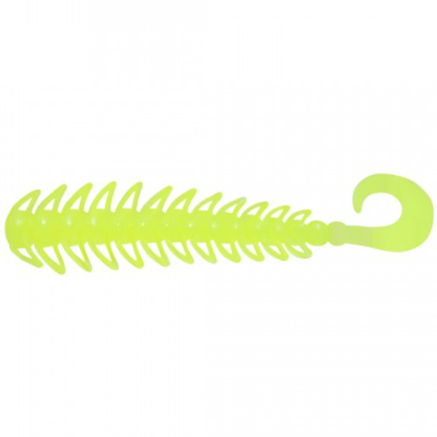 Силиконовая приманка Yaman Pro Ruff 4" цвет #02 - Chartreuse (уп. 5 шт.)