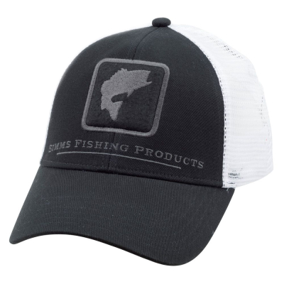 Кепка Simms Women's Bass Icon Trucker, Black
