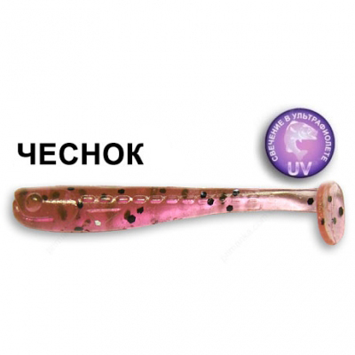 Силиконовая приманка Crazy Fish Nano Minnow 6-4-13-5 чеснок цв. purple pepper (пурпурный перец)