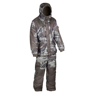 Костюм Huntsman Ангара, тк.Алова, со снегозащитными гетрами 52-54/182, Аллигатор/хаки
