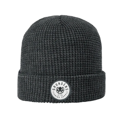 Шапка Grundens Kracken Waffle Beanie, Heather Charcoal, One Size