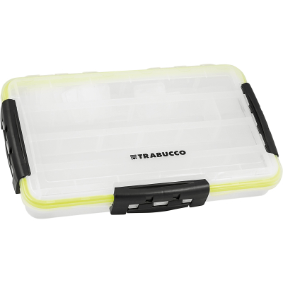 Коробка рыболовная Trabucco Tough Tackle Box XL 355x220x50 Clear
