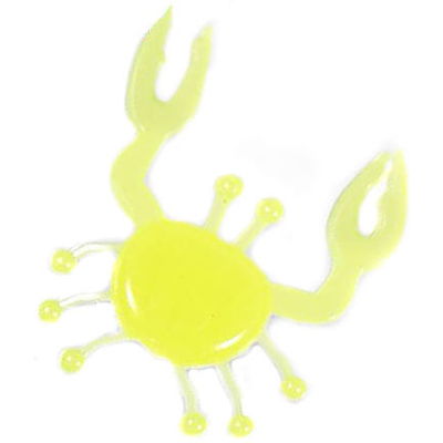 Силиконовая приманка Herakles Mr. Crab цвет Chartreuse
