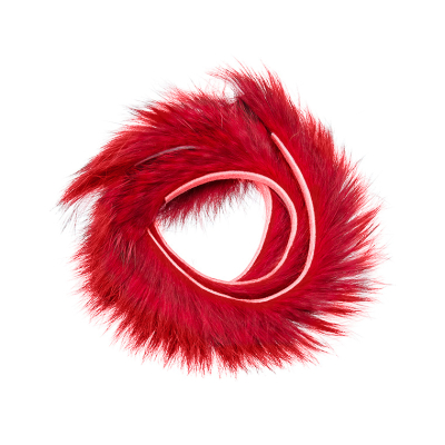 Мех Metz Zonker Strips Rabbit Dyed Red 81670