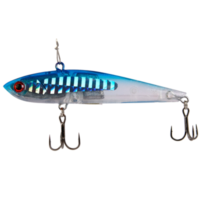 Воблер вертикальный EcoPro Vib Sharkey 75мм 15гр цв. 026 Cristal Blue