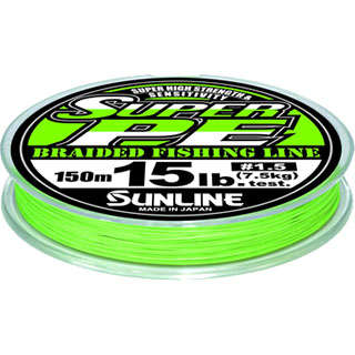 Шнур плетеный Sunline New Super PE 150m (Light Green) - #2.5/25LB