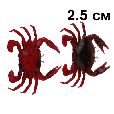 Приманки Savagear LB 3D Manic Crab 2,5 Red&Black 5pcs 48676