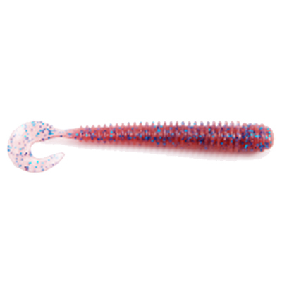 Силиконовая приманка Fish Arrow Satan Tail 3" цв. 215 Cinnamon Red/Blue