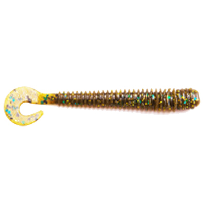 Силиконовая приманка Fish Arrow Satan Tail 3" цв. 346 GP/Black&Blue&Gold