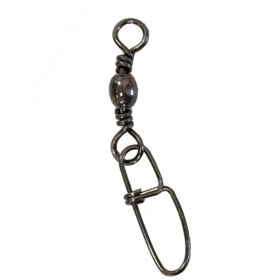Вертлюг с застежкой Mottomo Barrel Swivel & Crosslock Snap №1 6 шт