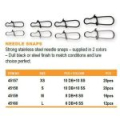 Застёжки Savage Gear Needle Snap XS 45157