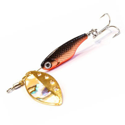 Блесна вращающаяся Daiwa Silver Creek Spinner Z 1090 цв. A-Black Gold
