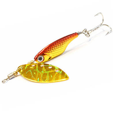 Блесна вращающаяся Daiwa Silver Creek Spinner Z 1090 цв. H-Red Gold