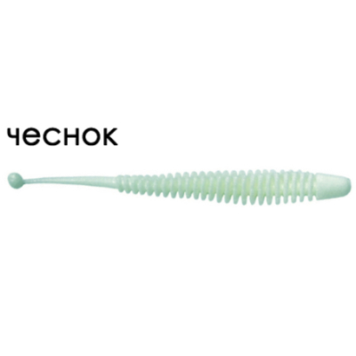 Мягкая приманка Trout Zone Boll 3,2" Чеснок голубой светонакопите