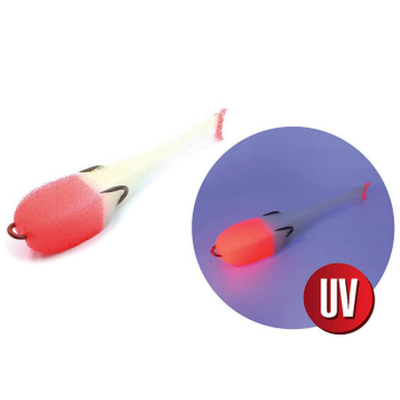 Поролоновая приманка Yaman на двойнике 125мм цвет #15 UV (5 шт.)