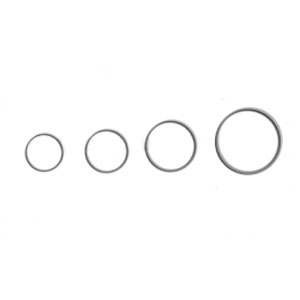 Кольцо заводное профилированное d 9mm 1000шт.