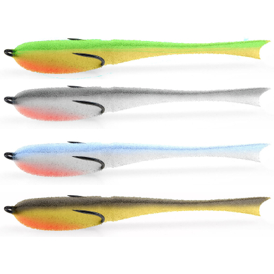 Поролоновая рыбка APS 120 мм Slim #SET-1 (4 шт/упак.)