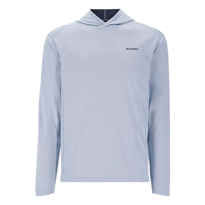 Футболка Simms Bugstopper Hoody, Steel Blue Heather, XXL