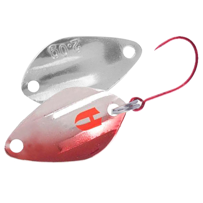 Блесна Herakles Ruck Spoon 2,0 гр. цвет Silver/Red
