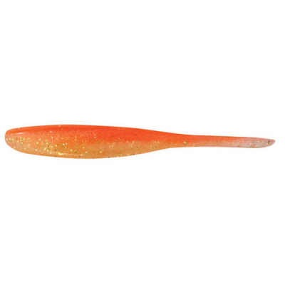 Силиконовая приманка Keitech Shad Impact 2" EA#06 Orange Flash