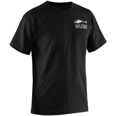 Футболка Grundens Eat Fish T-Shirt, Black, M