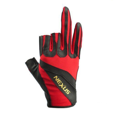 Перчатки Shimano Nexus GL-123M размер LW цв. красный