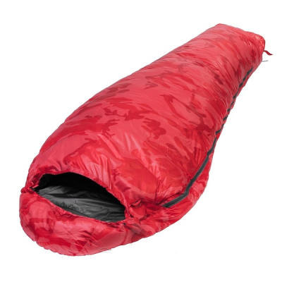 Спальный мешок пуховый Premier Fishing 210х80см (t-20C) красный (PR-SB-210x80-R)