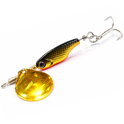 Блесна вращающаяся Daiwa Silver Creek Spinner Z 1060C цв. H-Black Gold