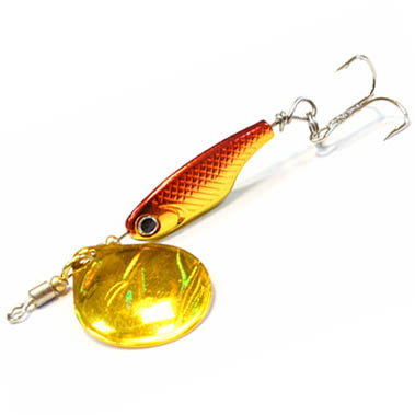 Блесна вращающаяся Daiwa Silver Creek Spinner Z 1060C цв. H-Red Gold