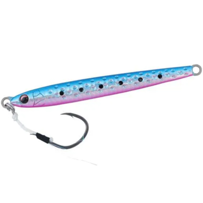 Блесна Daiwa SS Dartin' Jig 105 цвет BLUE PINK IWASHI