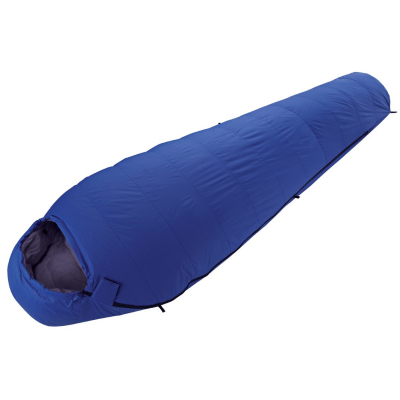 Спальник пуховой Bask Pamirs 800+ XL Left цв. Синий/Серый Тмн