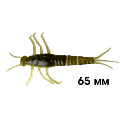 Приманки Savagear 3D PVC Mayfly 65mm Green 8pcs 55117