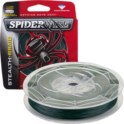 Шнур плетеный Spiderwire Stealth Green 270m 0.25mm