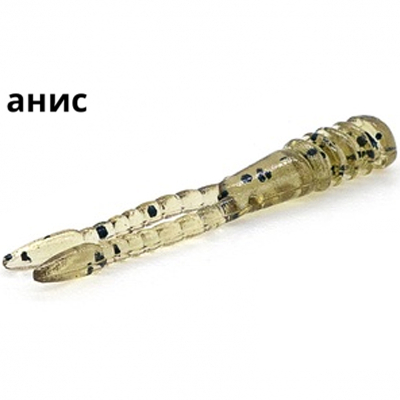 Силиконовая приманка Rampage Burny Hog 1" (Анис) цв. #006 (14 шт)