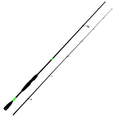 Спиннинг штекерный Kaida Legend Spinning Carbon тест 01-07гр 1,98м