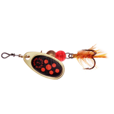 Блесна вращающаяся Mepps Black Fury Orange MCH OR №1