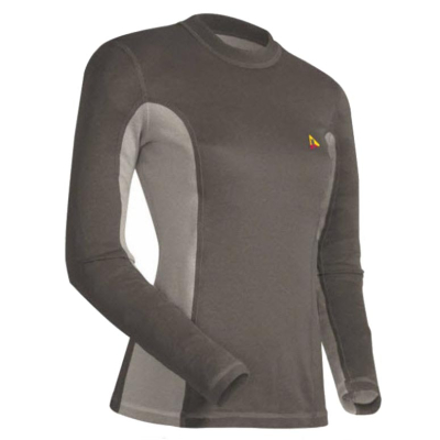 Термобелье футболка Bask Slim Fit Lady Sleeve цвет Серый размер XS