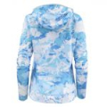 Термофутболка Simms Women's Solarflex UltraCool Hoody, Cloud Camo Blue, L