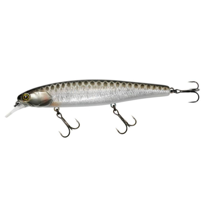 Воблер Jackall Smash Minnow 110SP цв. Hl Silver&Black