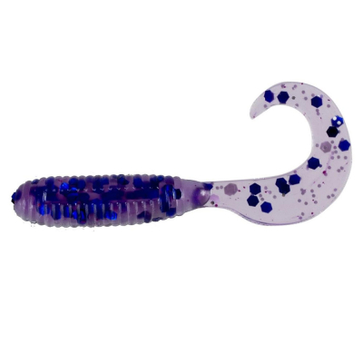 Силиконовая приманка Helios Тiny Credo 1,55"/4 см Silver Sparkles & Fio 12шт. (HS-8-036)