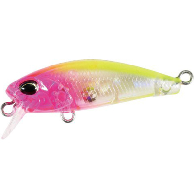 Воблер DUO Tetra Works Toto Fat 35F #CLA0602 Clear Pink Head Chart