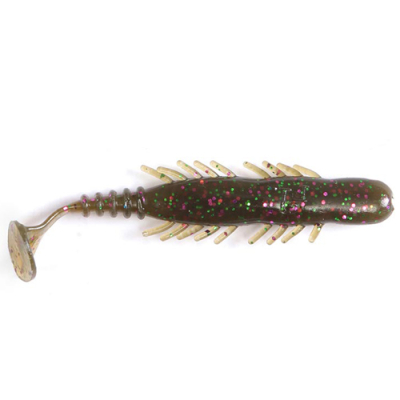 Мягкая приманка Lucky John Pro Series Bugsy Shad 2.8" цв. S21