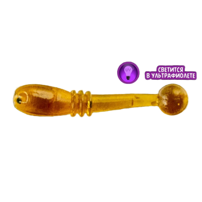 Силиконовые приманки Russian Bass - Бита 0,8" 20мм (20шт) цвет #020