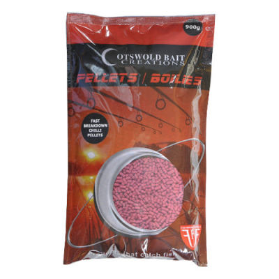 Пелетс Cotswold Baits Chilli Fast Breakdown Pellets 6mm, 900g CB0432 (чили)