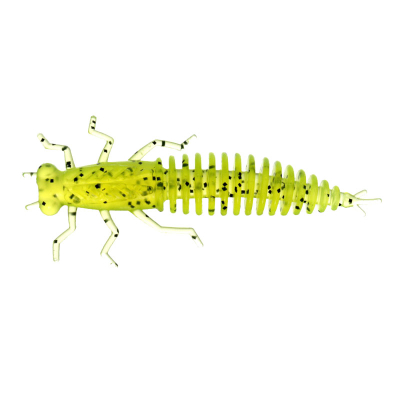 Мягкая приманка Нимфа Flagman Tonbo 3,0" цв. #112 Chartreuse
