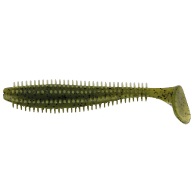 Силиконовая приманка Fox Rage Spikey Shad 12cm - Green Pumpkin NSL534