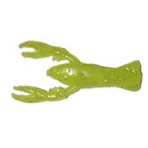 Силиконовая приманка Berkley Micro Sparkle Craw цв. PTC1-CHSC Chartreuse