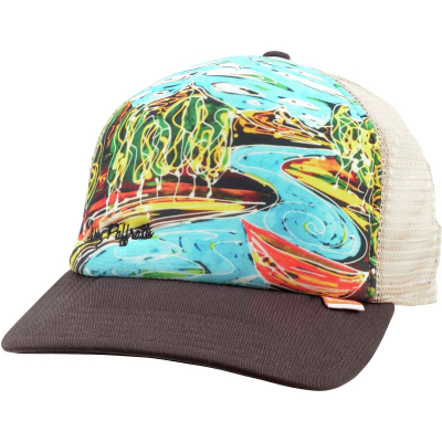 Кепка Simms Artist Foam Trucker, Dripping Trees Bark