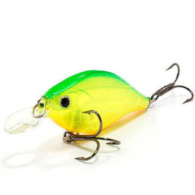 Воблер Lucky Craft Wobty 61F-123 Ghost Lime Chart*