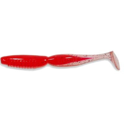 Силиконовая приманка Megabass Spindle Worm Hi-Float 4" цв. Bloody Bait